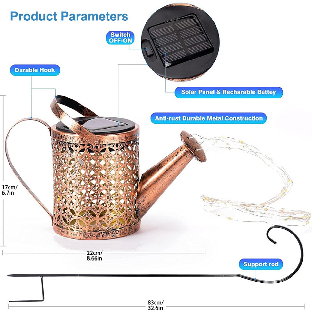 Solar Garden Lights - Watering Can