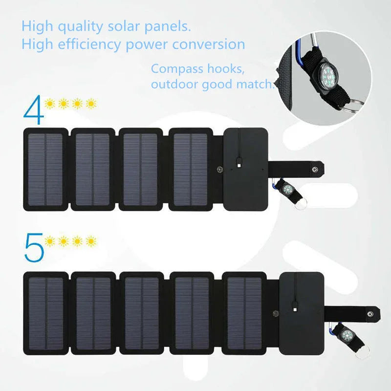 High-Efficiency Foldable Solarpanel 7.2W/9W - Renewable Depot
