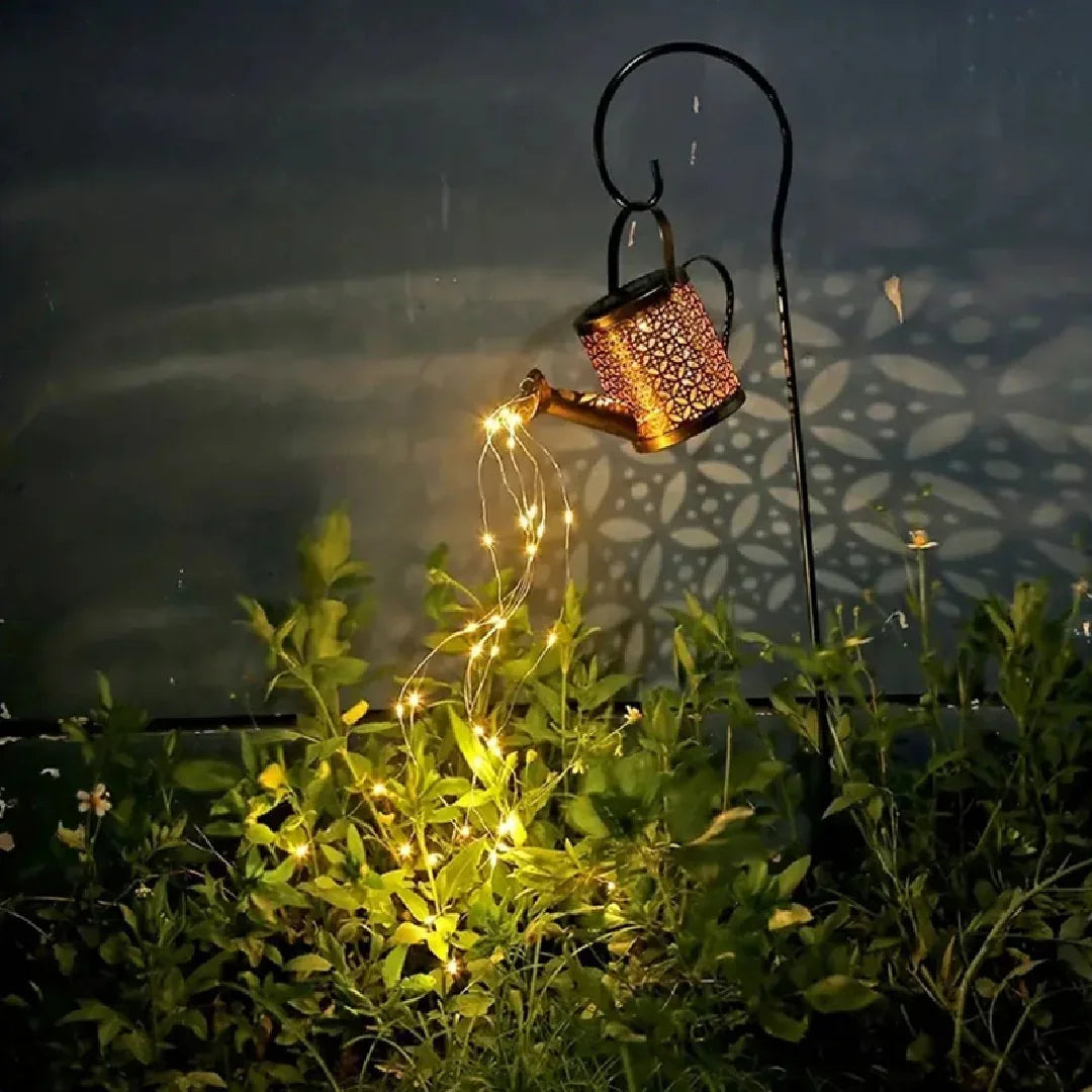 Lights Solar Garden Watering Can Design - Renewable Depot
