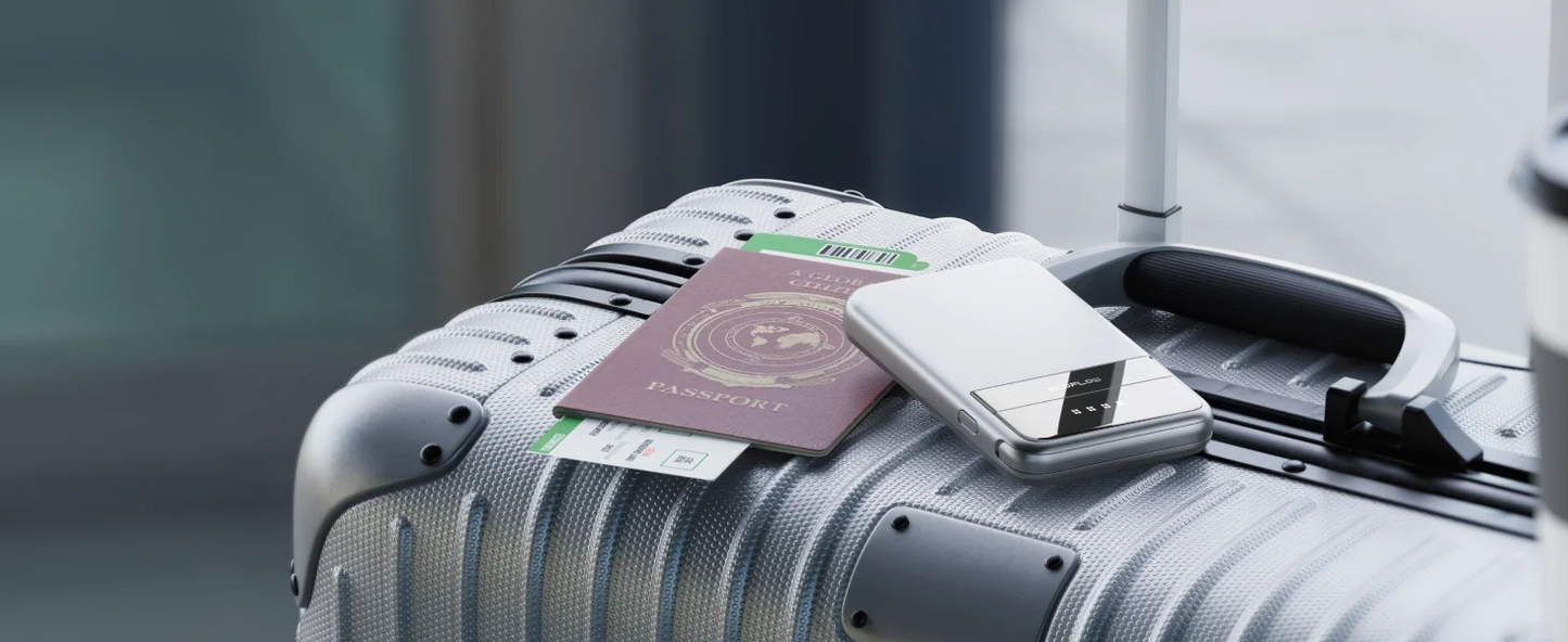 ECOFLOW Rapid Wireless Power Bank 5000mAh with Stand & Built-in USB-C Cables - Renewable Depot