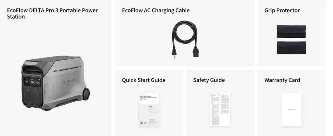 ECOFLOW DELTA Pro 3 Portable Power Station - Renewable Depot