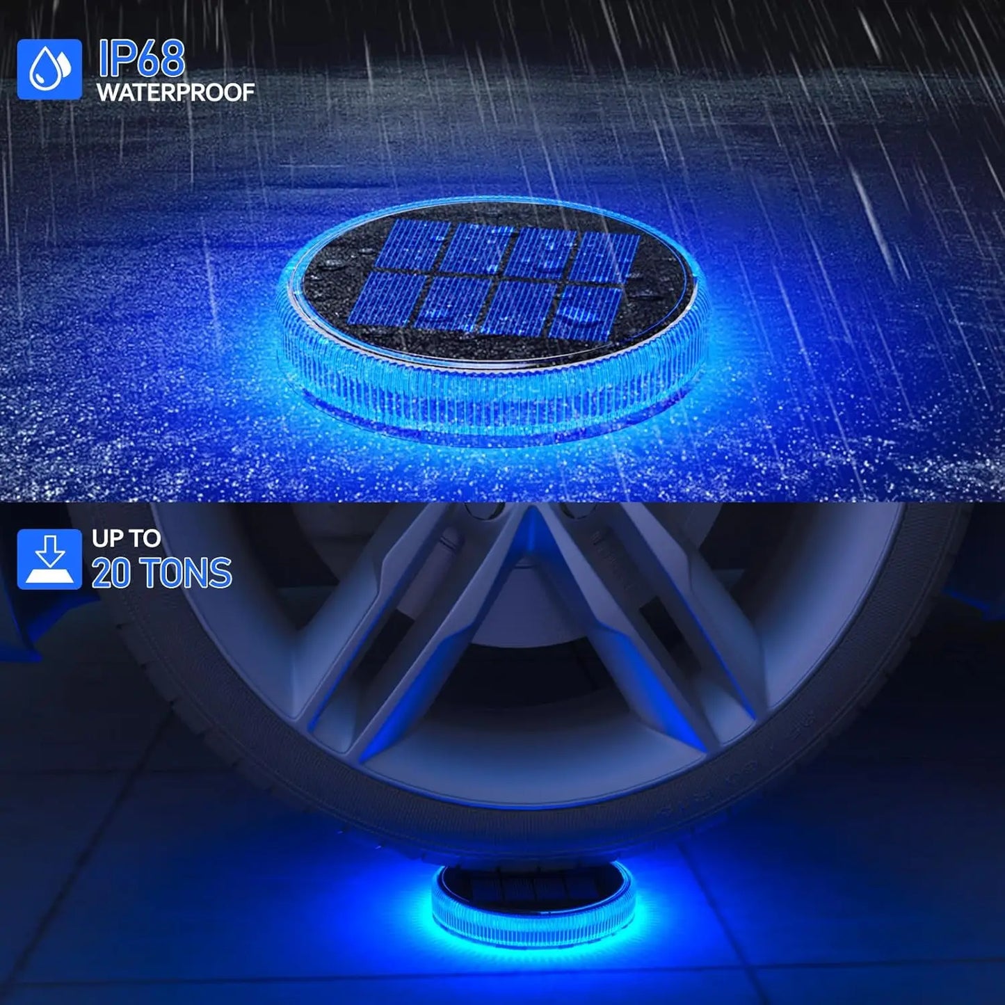Solar Dock & Driveway Lights – Waterproof Outdoor Deck Lights
