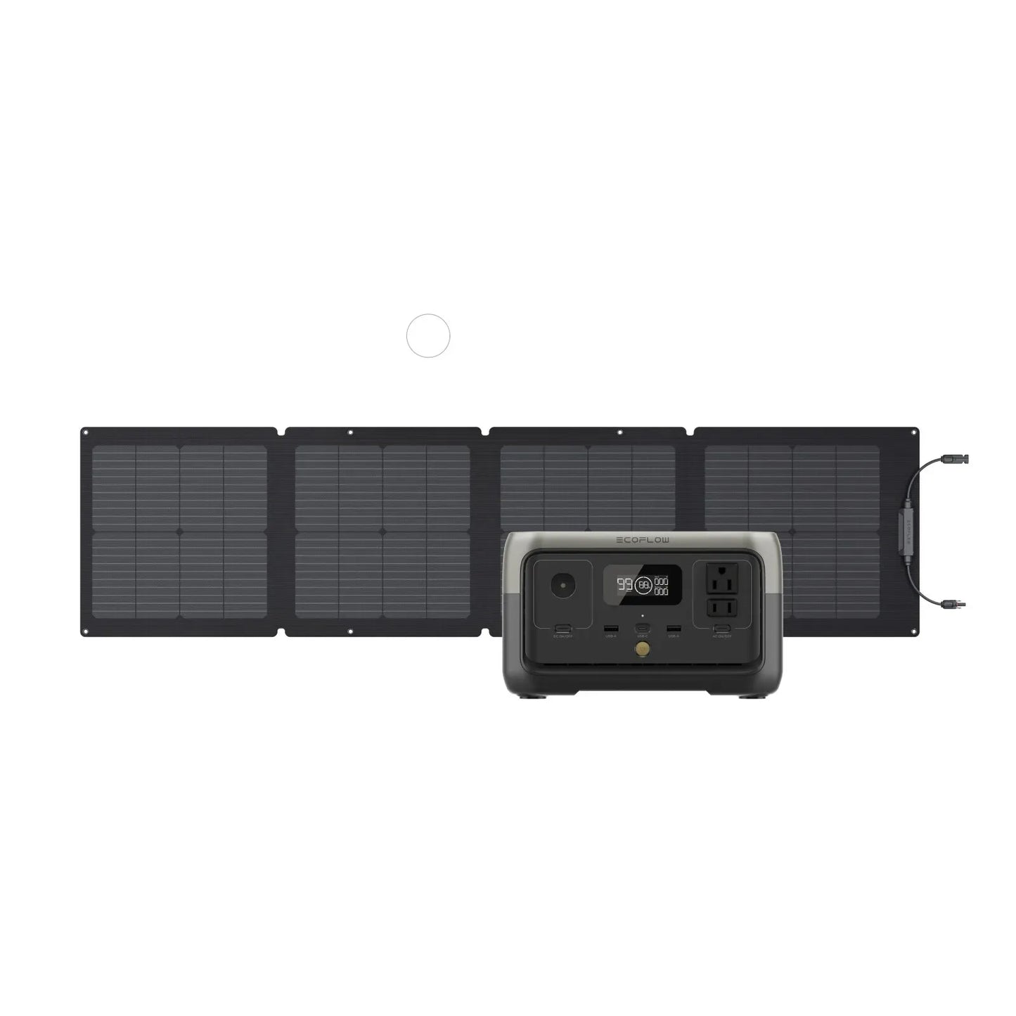 ECOFLOW RIVER 2 Portable Power Station - 256Wh LiFePO4 Battery - Renewable Depot