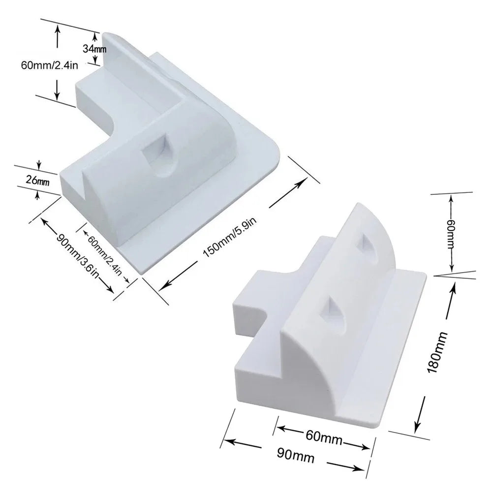 RV Roof Solar Panel Mounting Bracket Kit