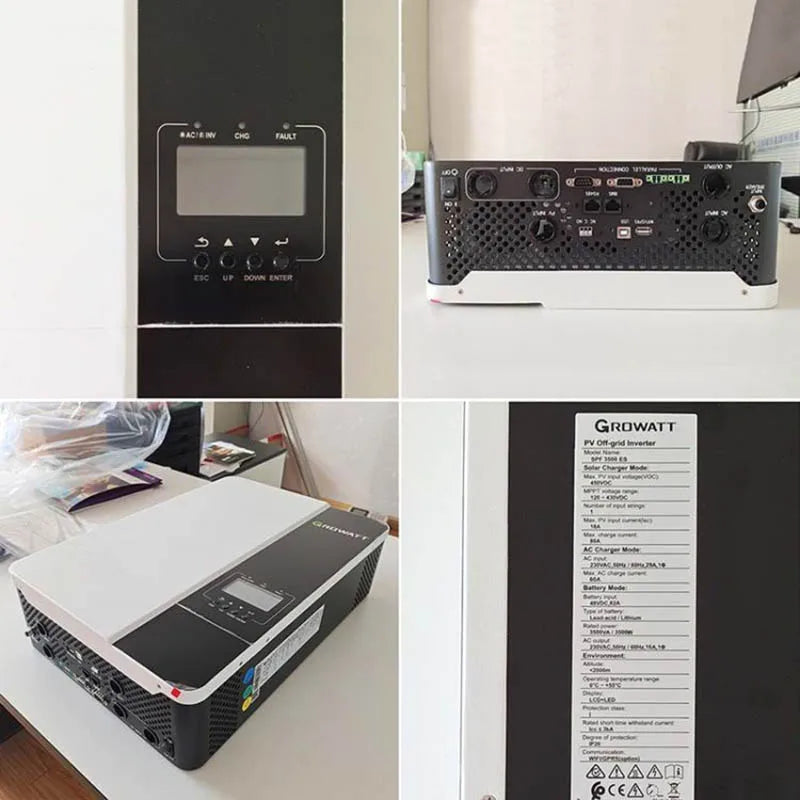 Growatt Inverter SPF3500/5000ES - Renewable Depot