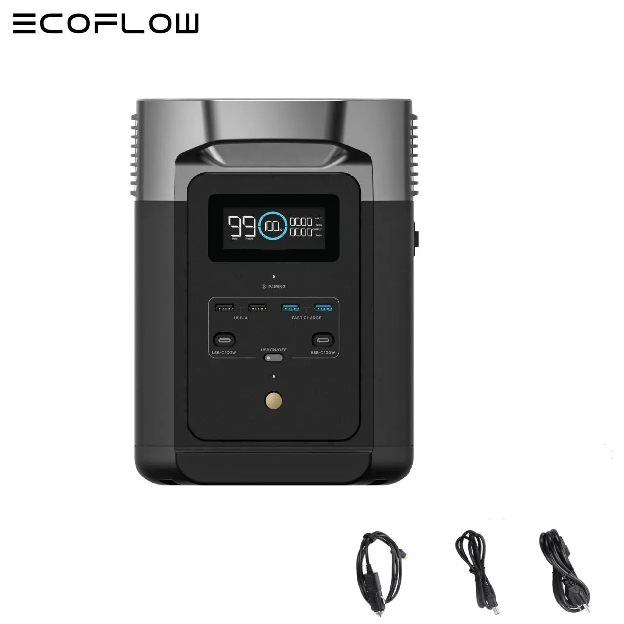 ECOFLOW Portable Power Station DELTA 2, 950Wh LiFePO4 (LFP) Battery - Renewable Depot