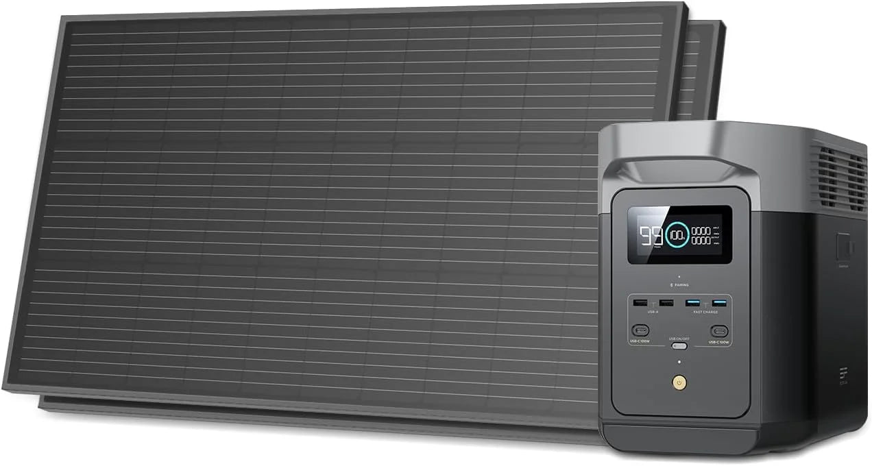 ECOFLOW Portable Power Station DELTA 2, 950Wh LiFePO4 (LFP) Battery - Renewable Depot