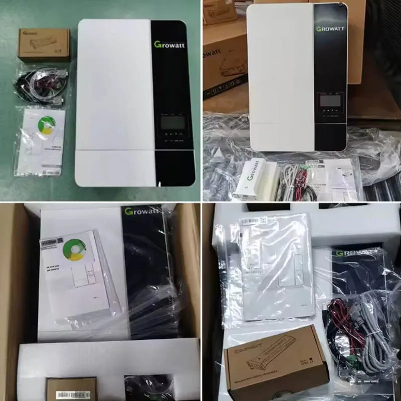 US Version - Growatt SPF 3000TL LVM-ES 120Vac Output Split-phase Off Grid Inverter With Wifi - Renewable Depot