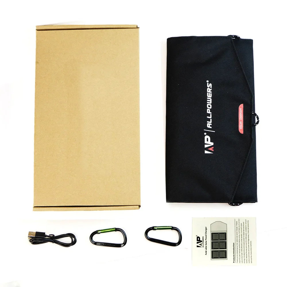 ALLPOWERS 21W High-Efficiency Foldable Solar Panel - Renewable Depot