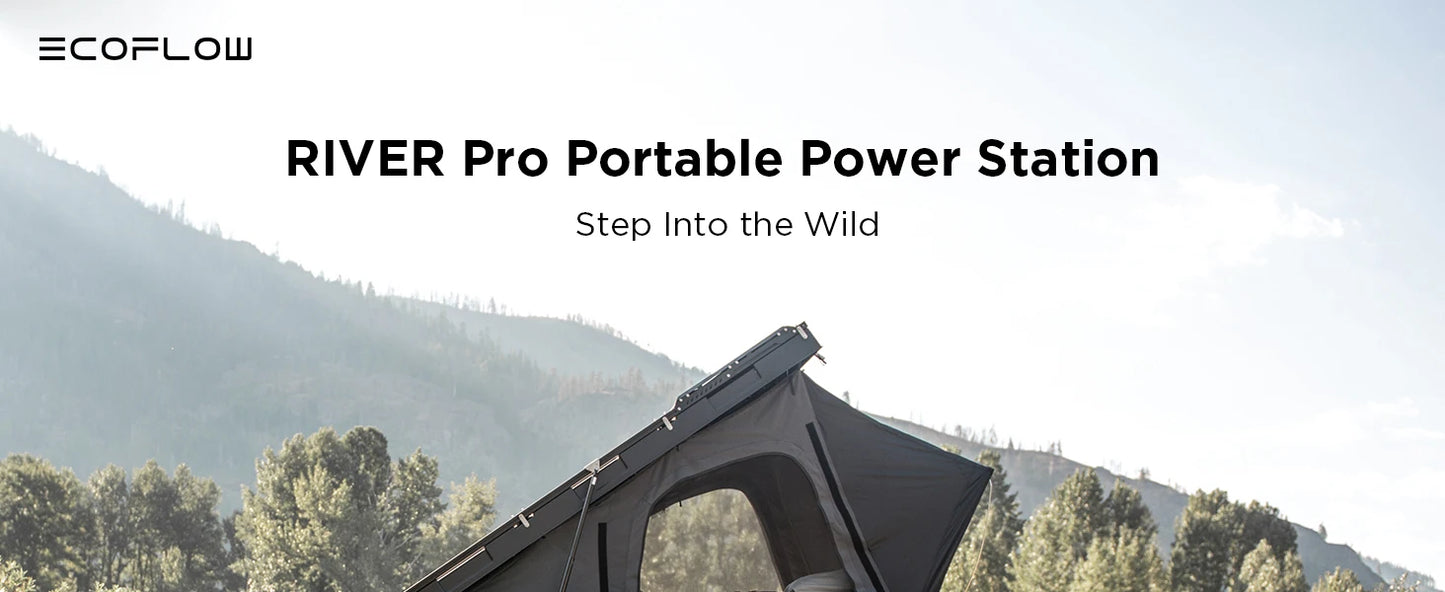ECOFLOW RIVER Pro Portable Power Station 720Wh - US plug - Renewable Depot