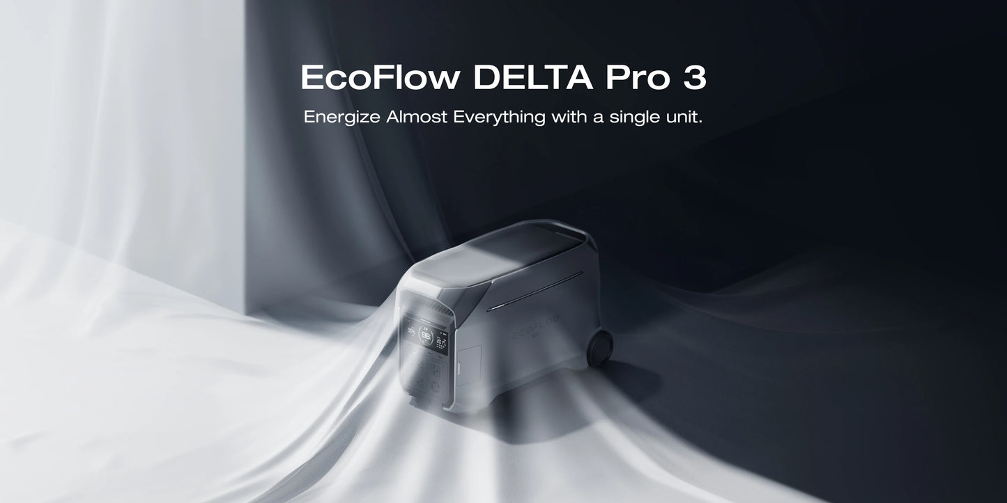 ECOFLOW DELTA Pro 3 Portable Power Station - Renewable Depot