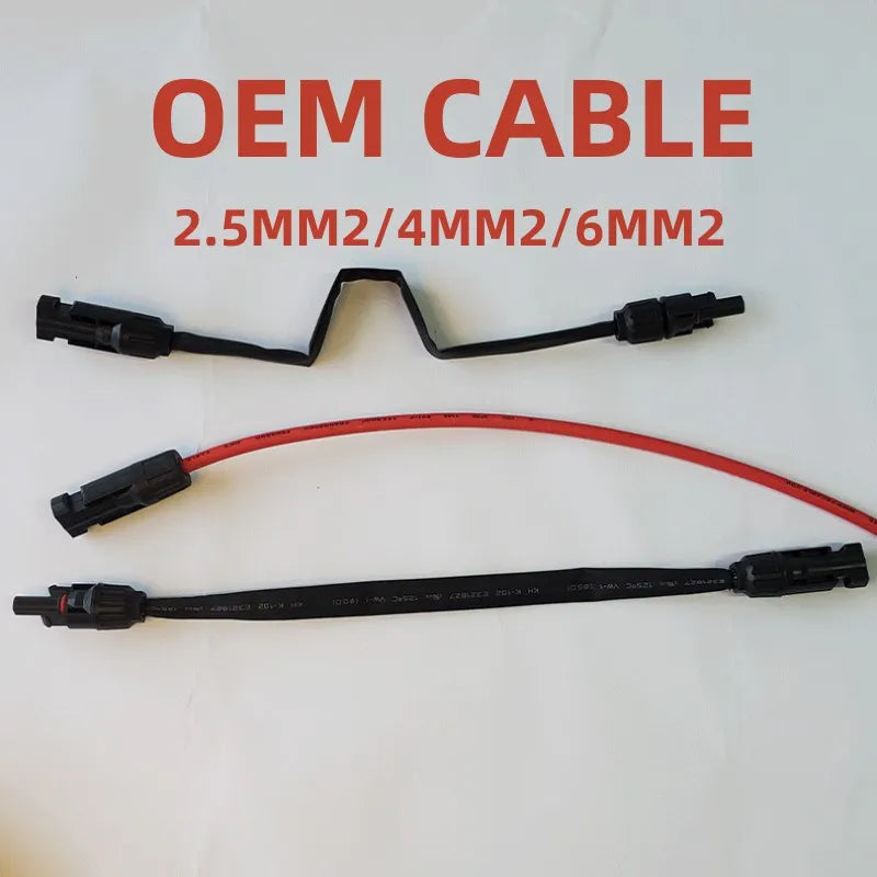 Super Flat MC4 - Solar Panel Connector Cable - Renewable Depot