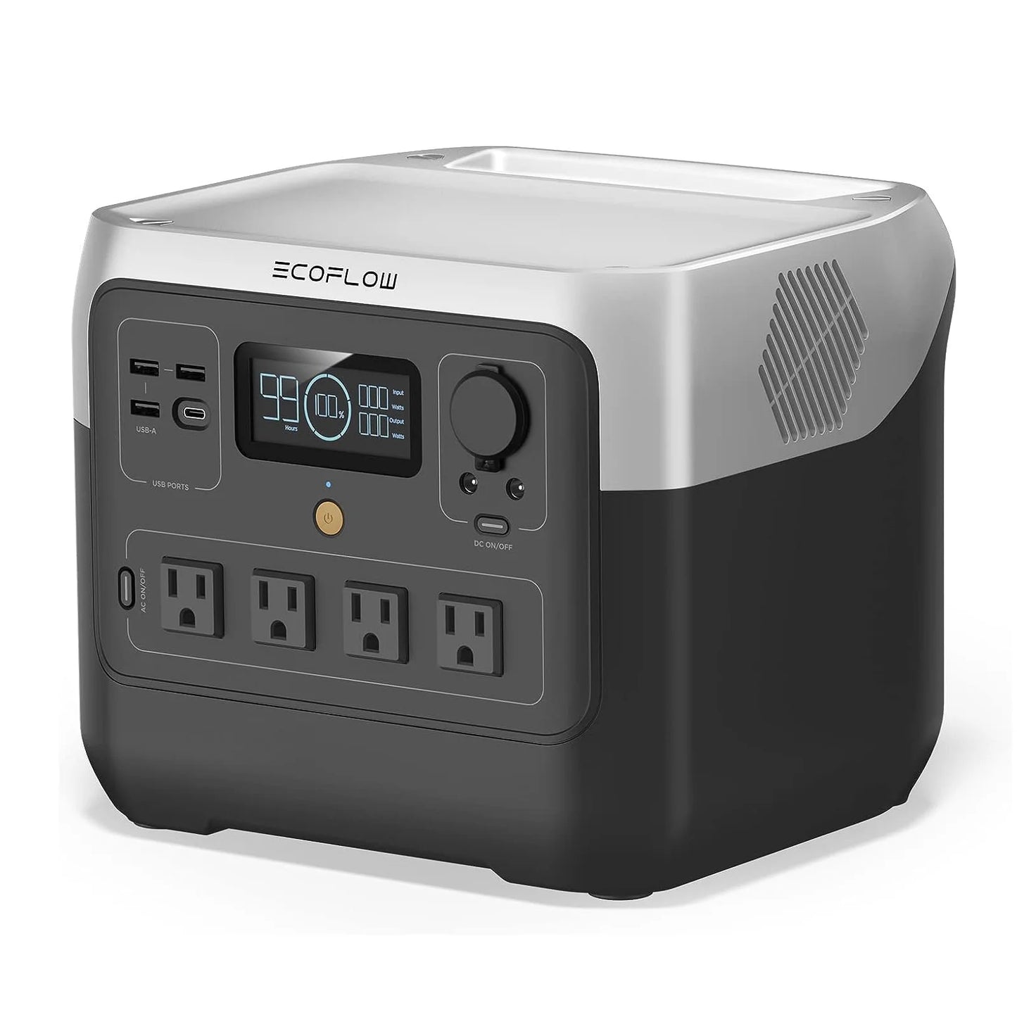ECOFLOW Portable Power Station RIVER 2 Pro, 768Wh LiFePO4 Battery - USA Stock - Renewable Depot