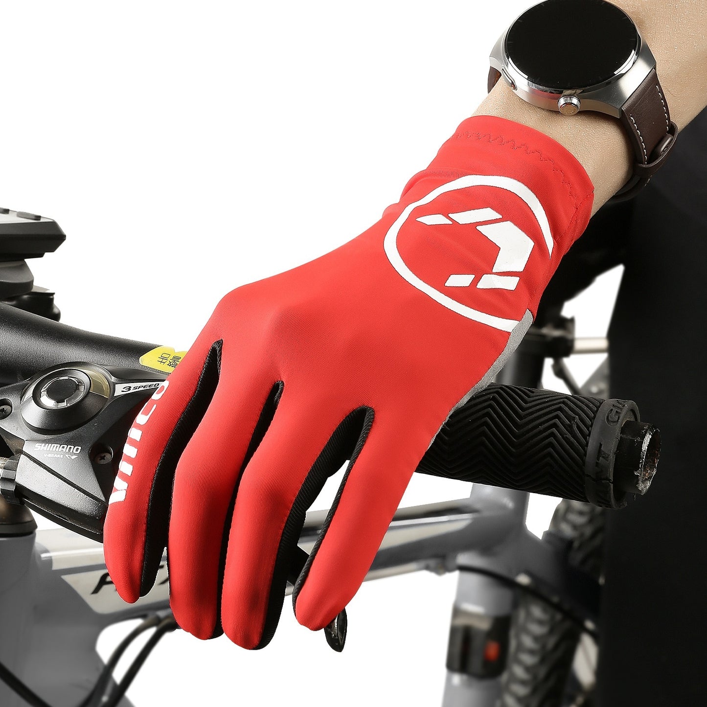 Spring & Summer Outdoor Mountain Bike Riding Gloves – Thin Shock Absorption