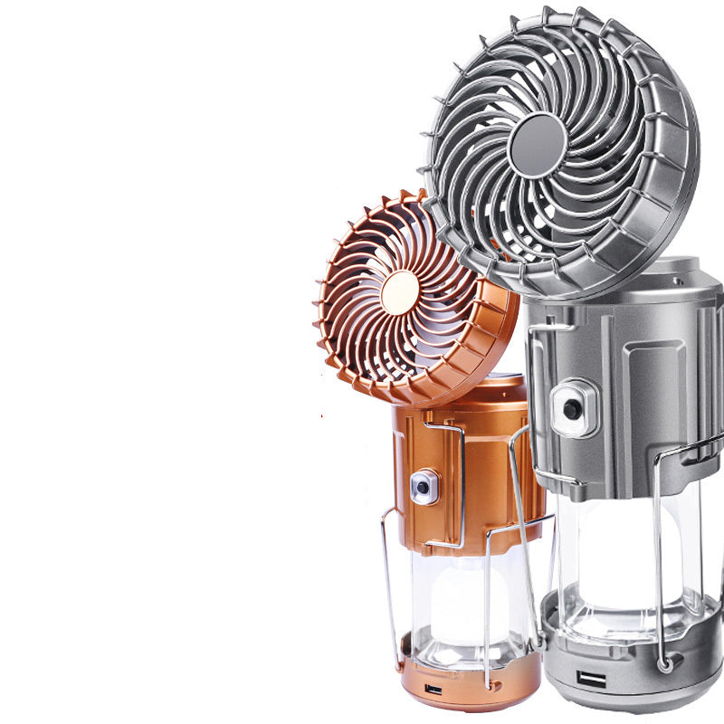 Solar-Powered Fan Lantern