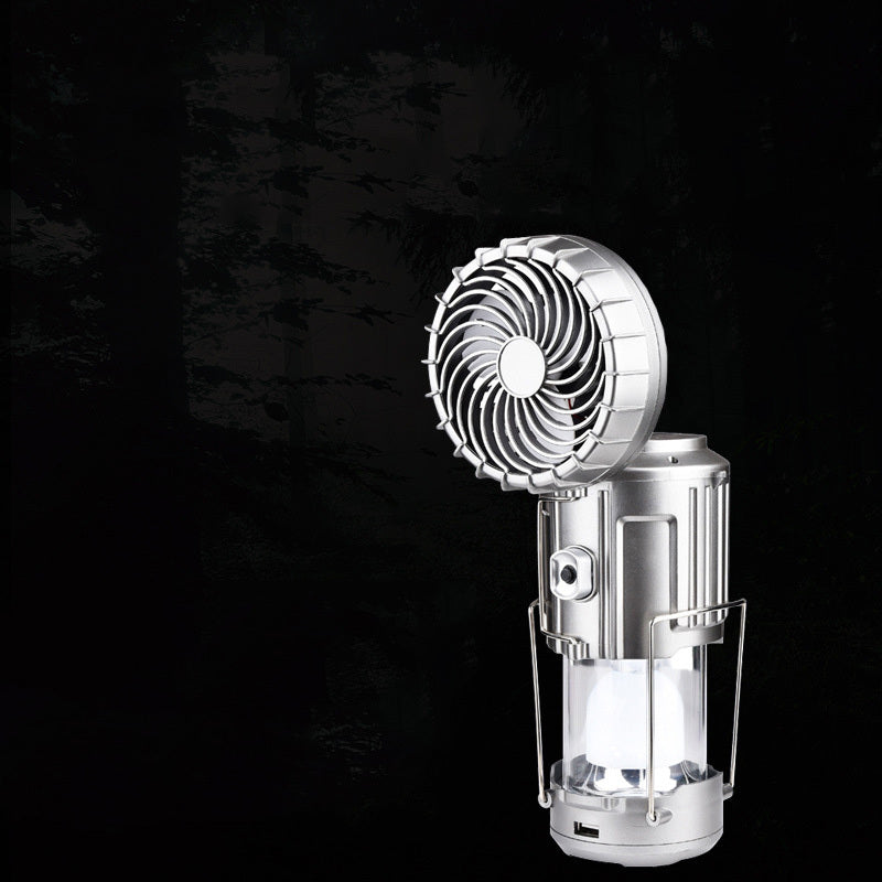 Solar-Powered Fan Lantern