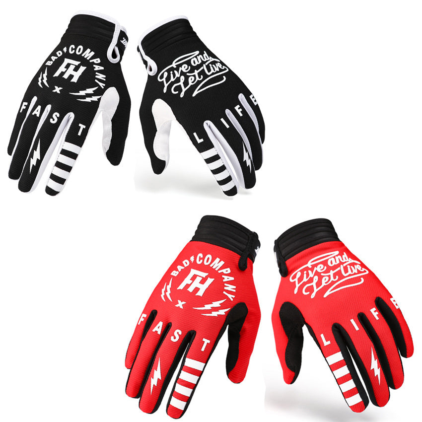 Mountain Bike Thin Full Finger Cycling Gloves