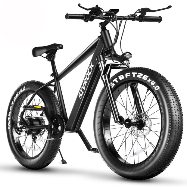 Electric Bike - 26" x 4.0" Fat Tire Electric Mountain Bicycle - US