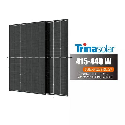 Trina Bifacial N-type Solar Panels 435W - USA Only Stock - Pallet - Renewable Depot