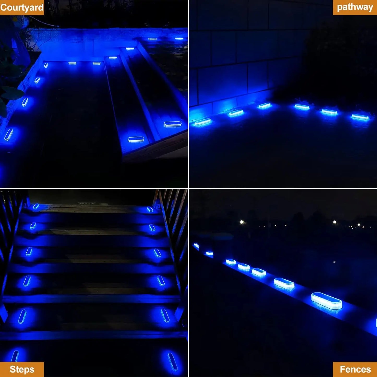 LED Solar Deck & Stair Lights