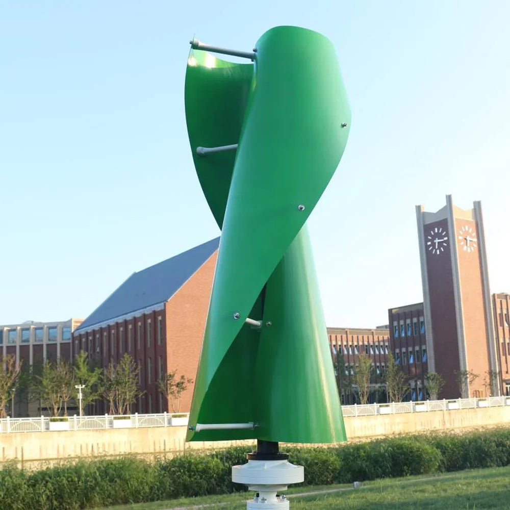 High Power Wind Turbine Generator - White
