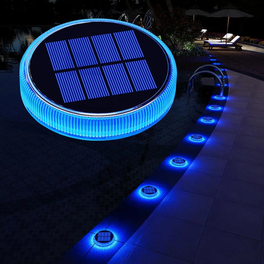 Solar Dock & Driveway Lights – Waterproof Outdoor Deck Lights