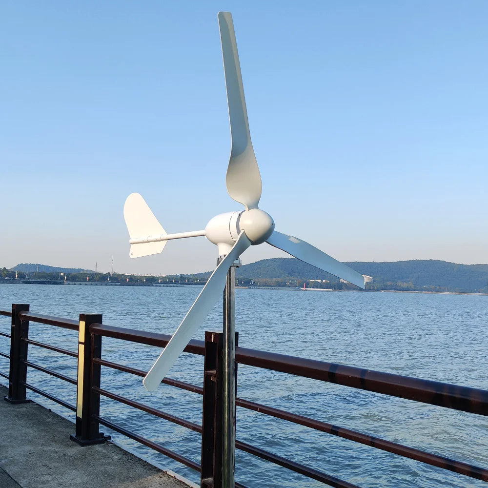 High-Performance Horizontal Wind Turbine Generator - 2KW 5KW 10KW Options with Magnetic Dynamo Technology