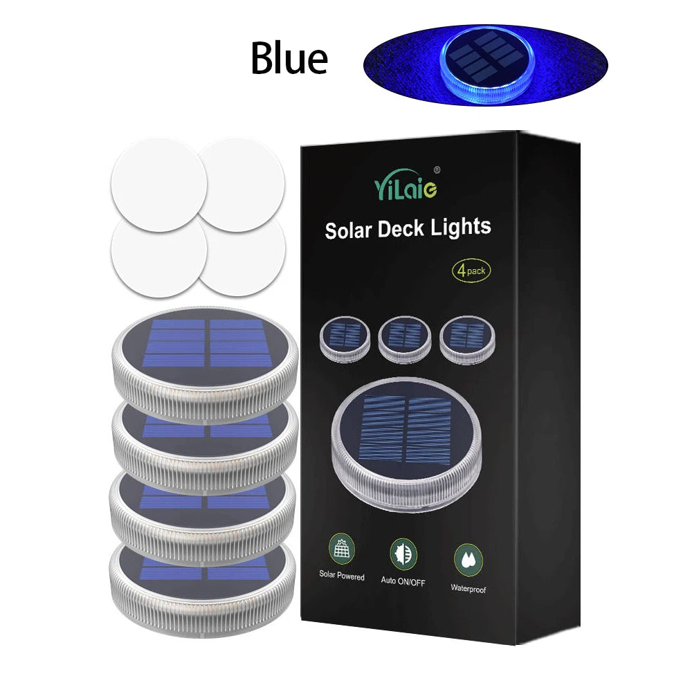 Solar Dock & Driveway Lights – Waterproof Outdoor Deck Lights