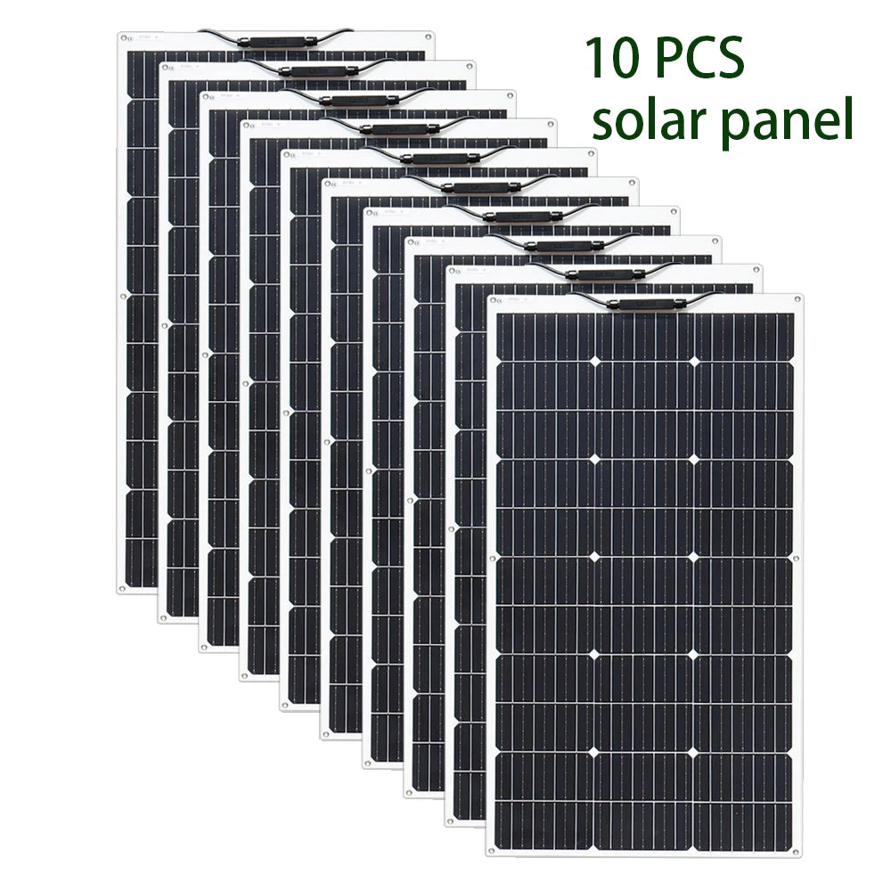 Flexible solar panel