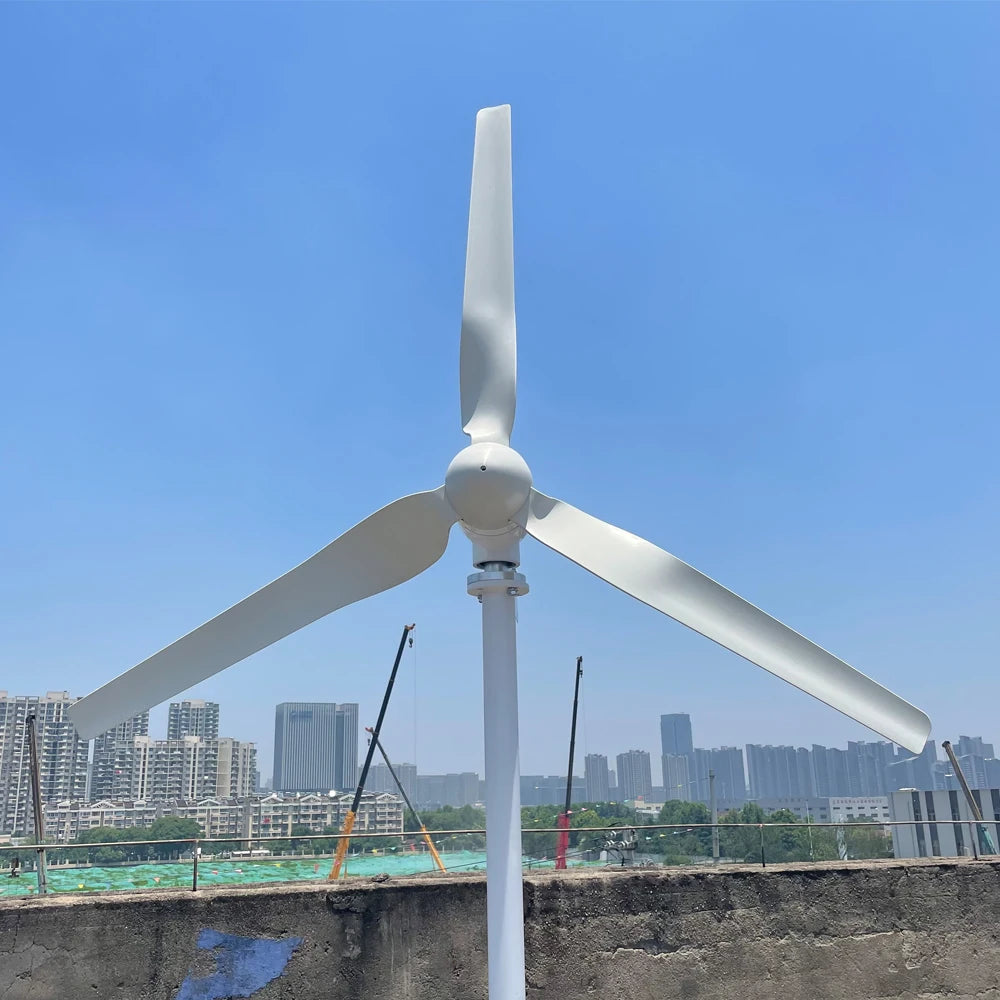 High-Performance Horizontal Wind Turbine Generator - 2KW 5KW 10KW Options with Magnetic Dynamo Technology