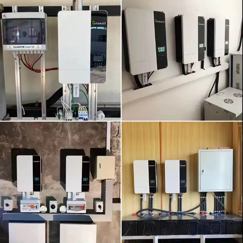 US Version - Growatt SPF 3000TL LVM-ES 120Vac Output Split-phase Off Grid Inverter With Wifi - Renewable Depot