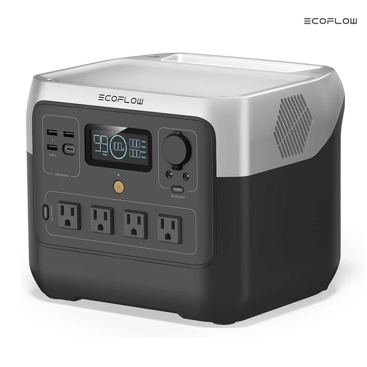 ECOFLOW Portable Power Station RIVER 2 Pro, 768Wh LiFePO4 Battery - USA Stock - Renewable Depot