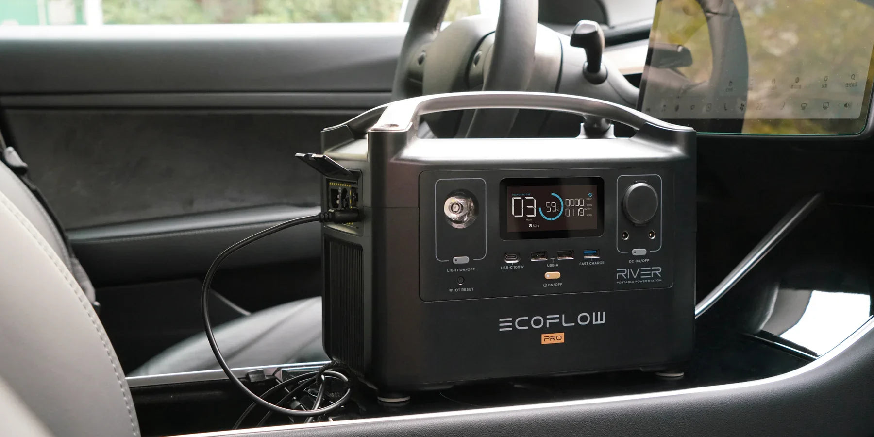 ECOFLOW RIVER Pro Portable Power Station 720Wh - US plug - Renewable Depot