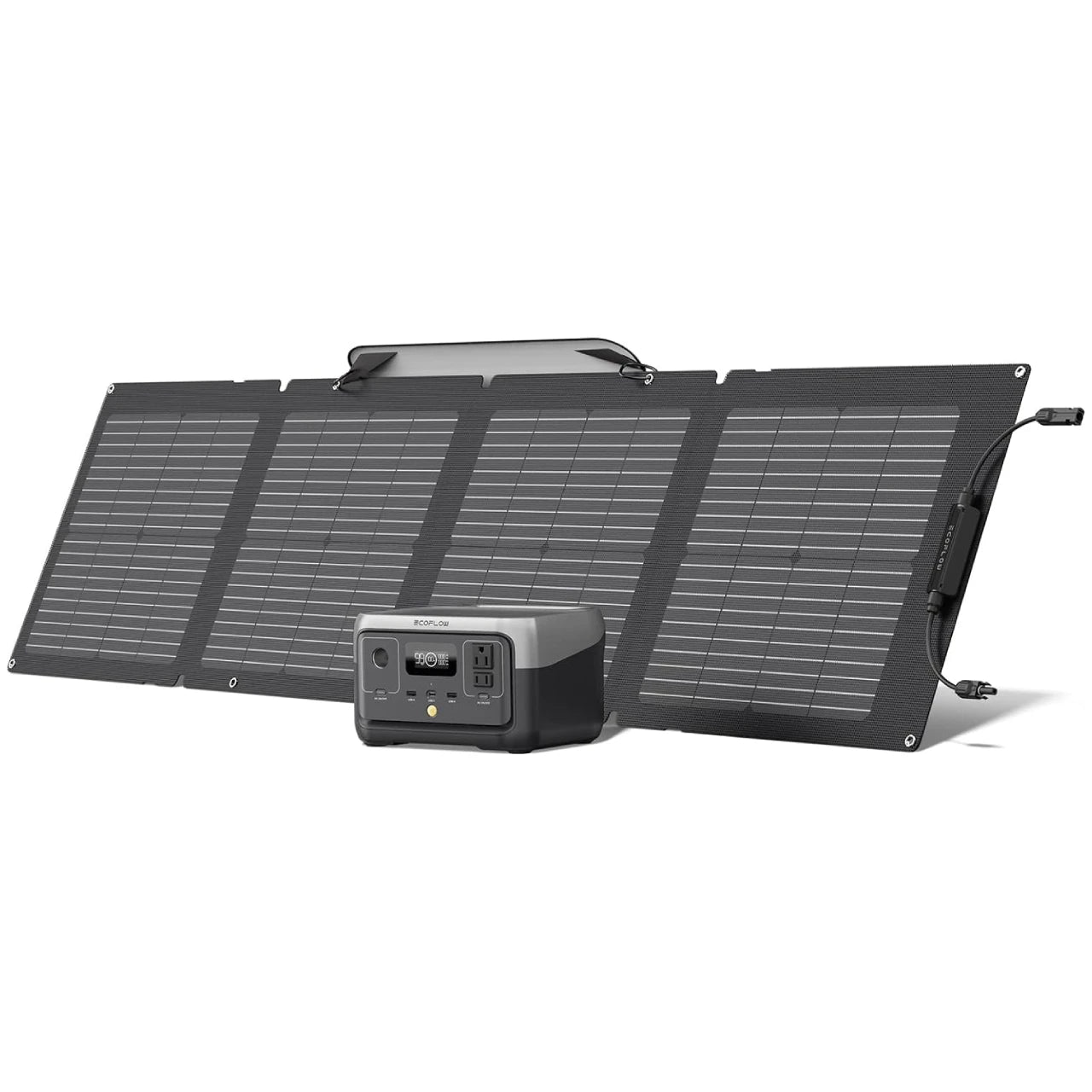 ECOFLOW Portable Power Station RIVER 2, 243Wh LiFePO4 Battery Solar Generator - Renewable Depot