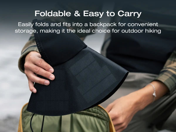 EcoFlow Power Hat: The Ultimate Solar Charging Hat for Outdoor Adventures - Medium - Renewable Depot