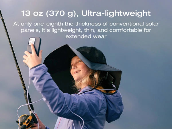EcoFlow Power Hat: The Ultimate Solar Charging Hat for Outdoor Adventures - Medium - Renewable Depot