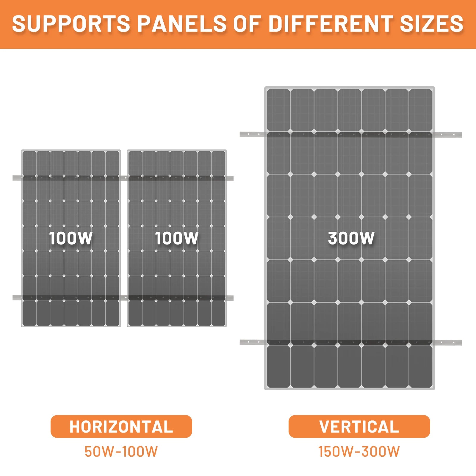 45inch Adjustable Solar Panel Tilt Mount Brackets - Renewable Depot