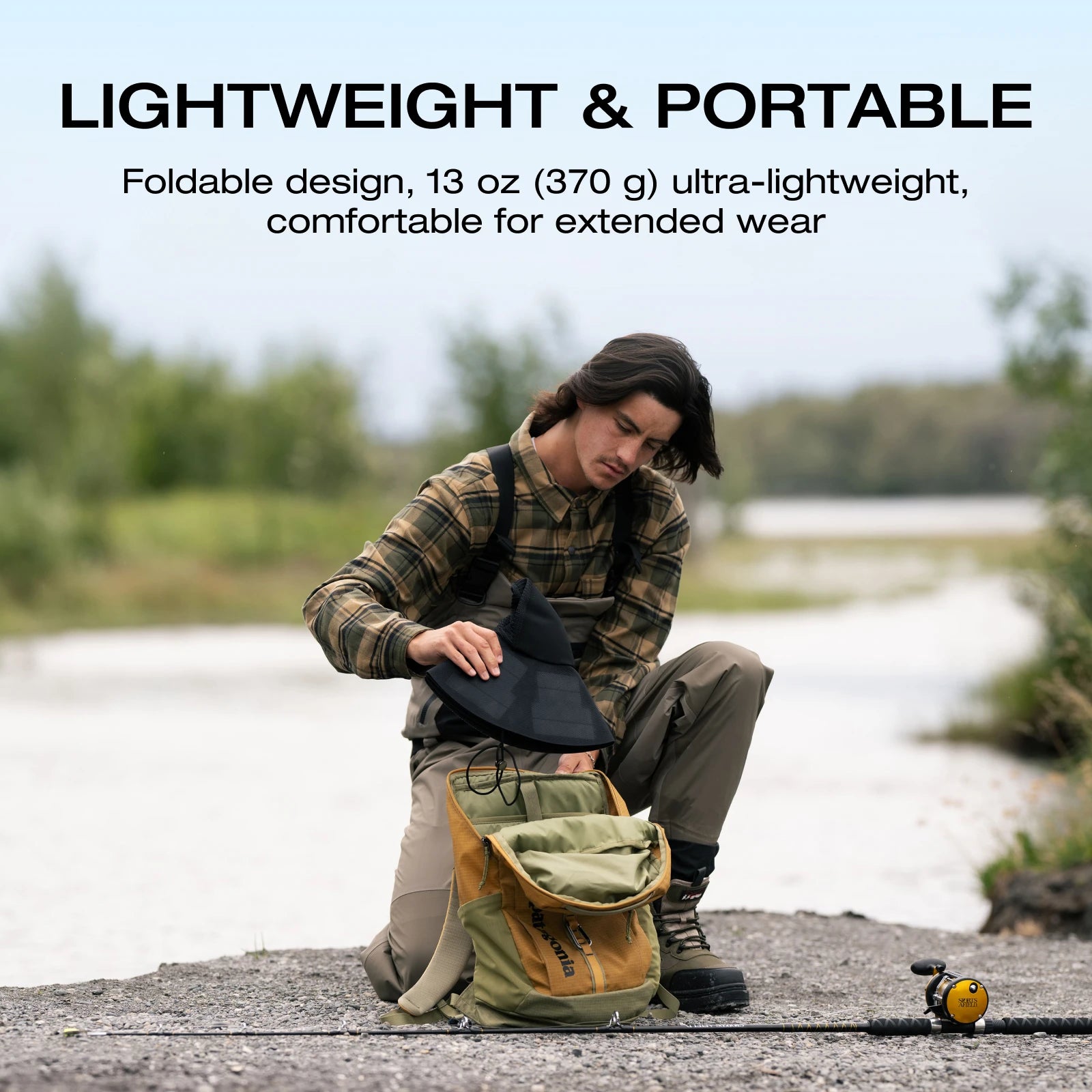 EcoFlow Power Hat: The Ultimate Solar Charging Hat for Outdoor Adventures - Medium - Renewable Depot