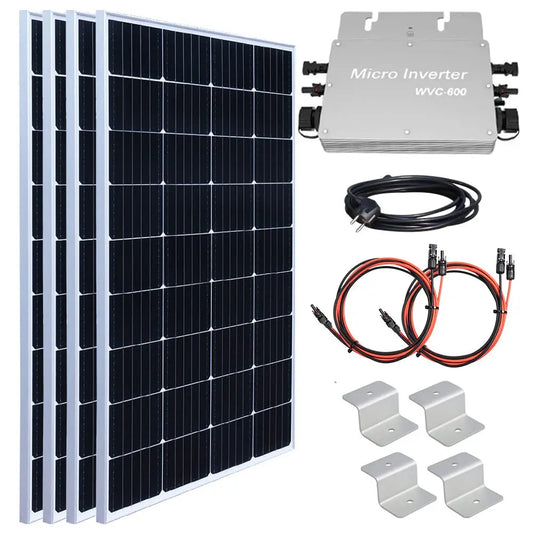 Balcony solar kit