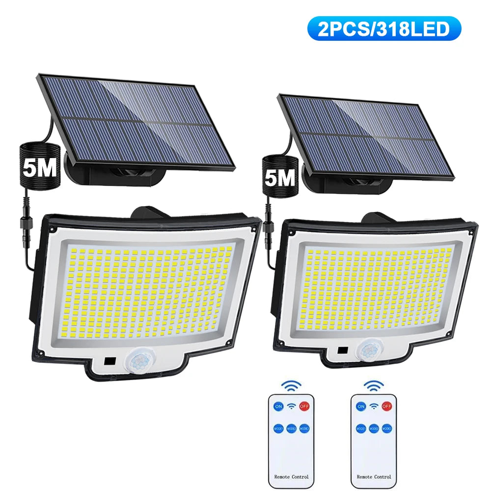 Solar Motion sensor security light