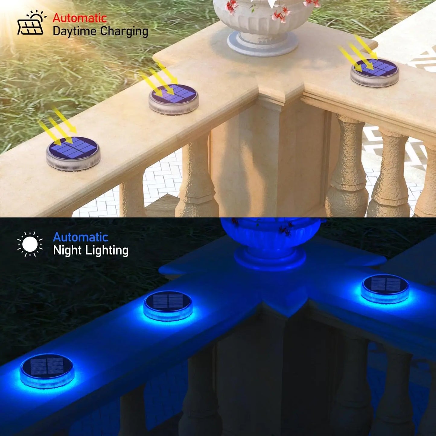 Solar Dock & Driveway Lights – Waterproof Outdoor Deck Lights