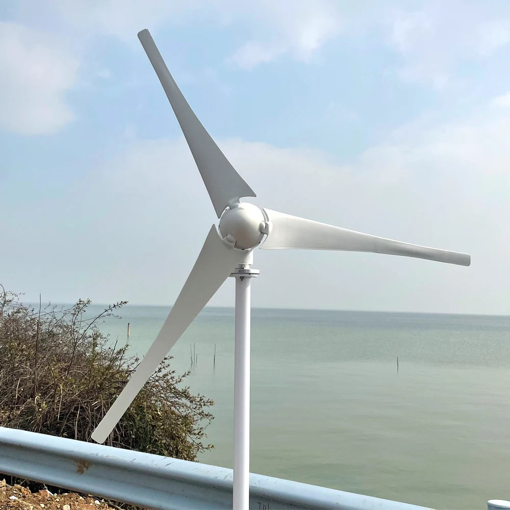 High-Performance Horizontal Wind Turbine Generator - 2KW 5KW 10KW Options with Magnetic Dynamo Technology