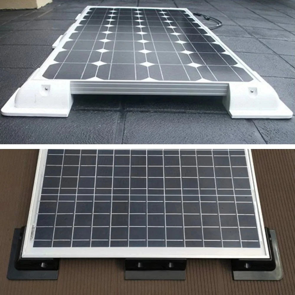 RV Roof Solar Panel Mounting Bracket Kit