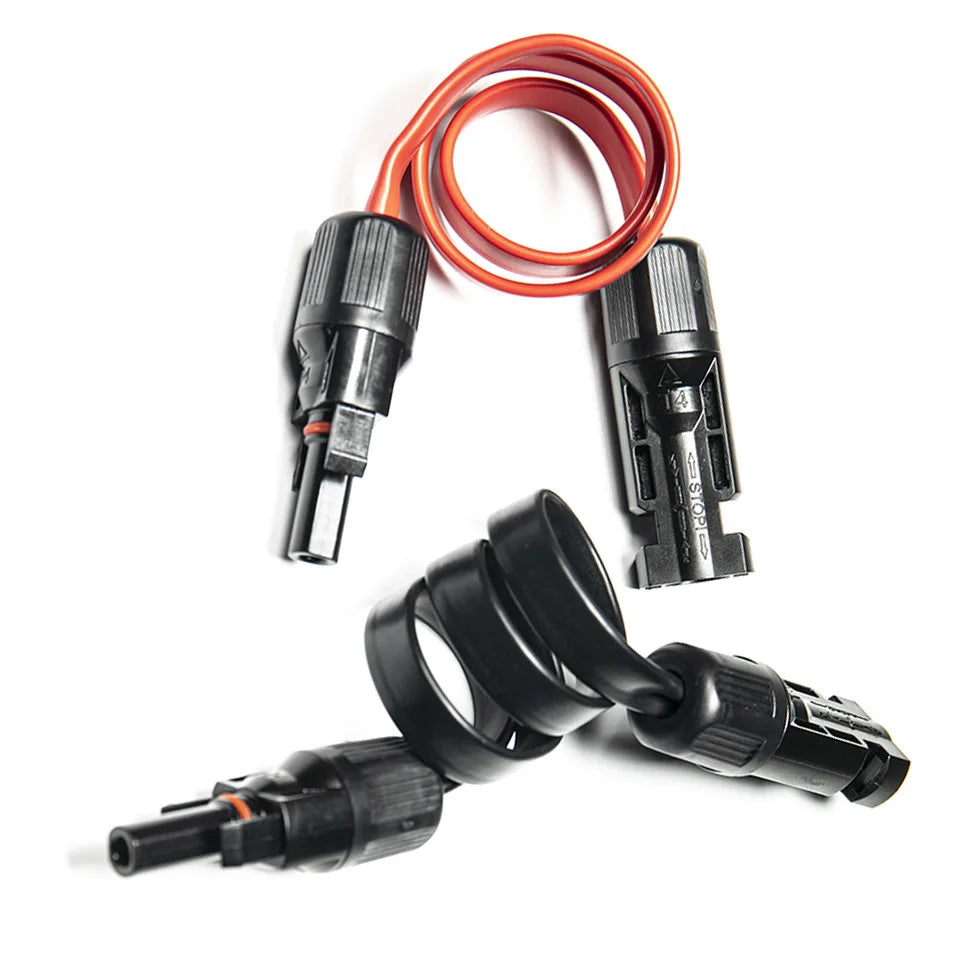 Super Flat MC4 - Solar Panel Connector Cable - Renewable Depot