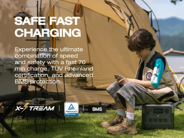 ECOFLOW Portable Power Station RIVER 2 Pro 700, 716Wh LiFePO4 Battery Solar Generator - Renewable Depot