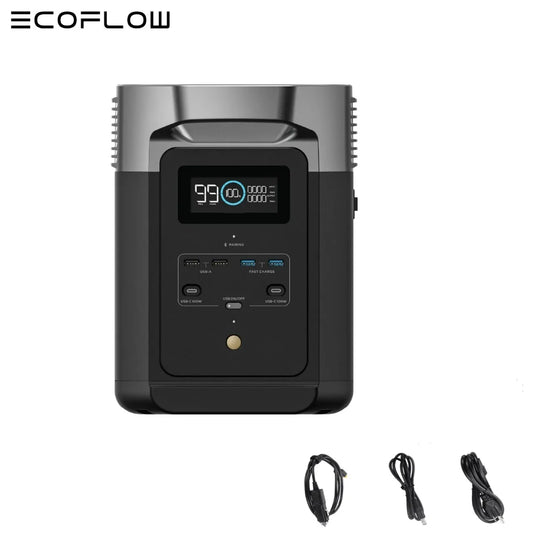 ECOFLOW Portable Power Station DELTA 2, 950Wh LiFePO4 (LFP) Battery - Renewable Depot