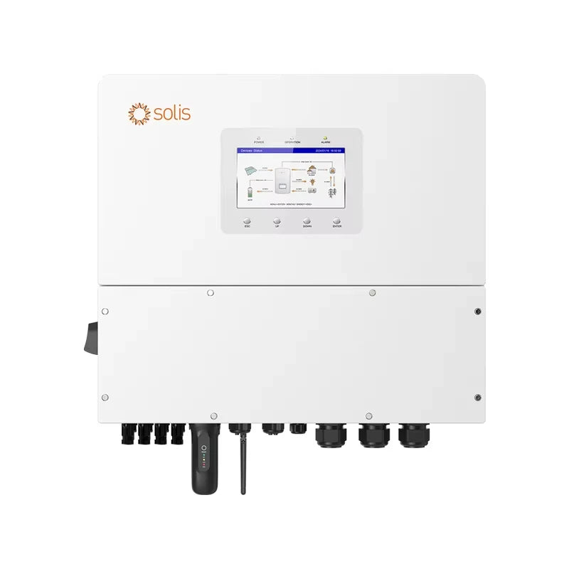 SOLIS 12Kw-20Kw Hybrid Inverter - High Voltage - 3 Phase Energy Storage Inverters for Home Use - Renewable Depot