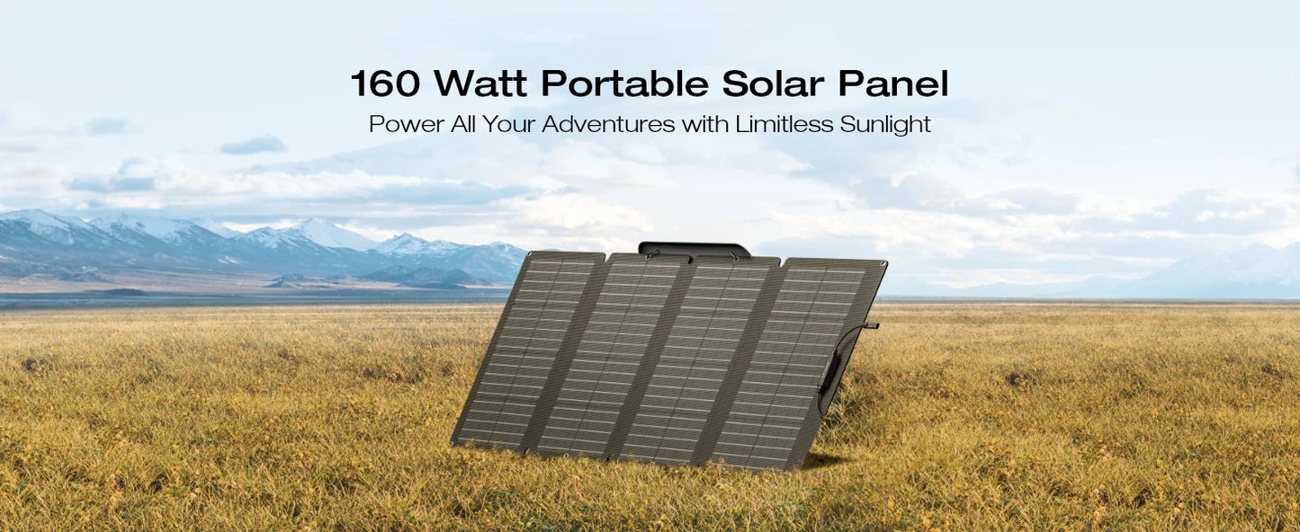 ECOFLOW Portable Solar Panel with Carry Case - Renewable Depot