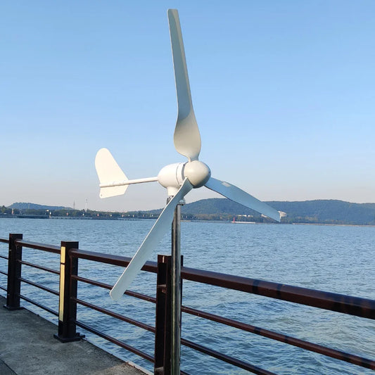 High-Performance Horizontal Wind Turbine Generator - 2KW 5KW 10KW Options with Magnetic Dynamo Technology