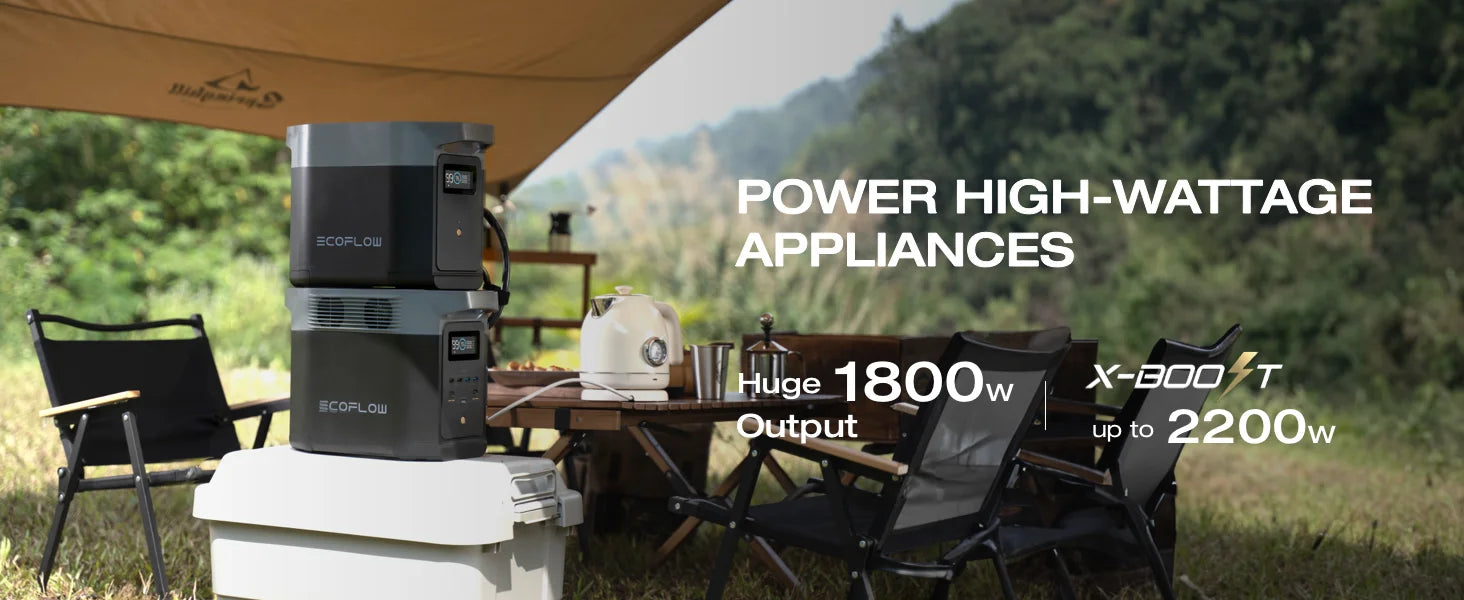 ECOFLOW Portable Power Station DELTA 2, 950Wh LiFePO4 (LFP) Battery - Renewable Depot